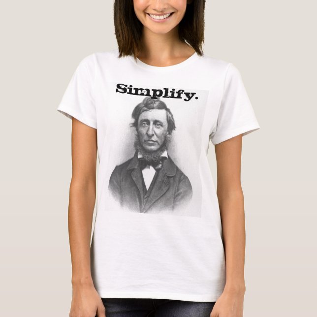 Camiseta Simplifique (Anverso)