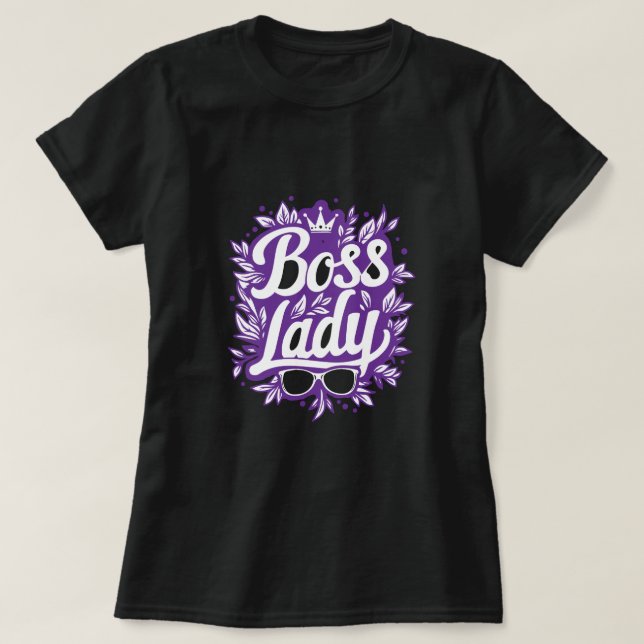 Camiseta Simply Bossy (Diseño del anverso)