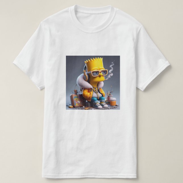 CAMISETA SIMPSON'S (Diseño del anverso)