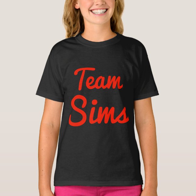 Camiseta Sims de equipo (Anverso)