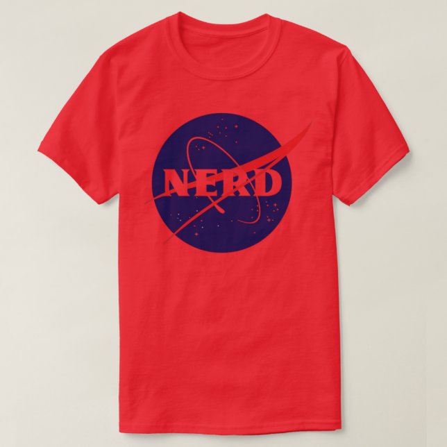 Camiseta Simulación del nerd (Diseño del anverso)