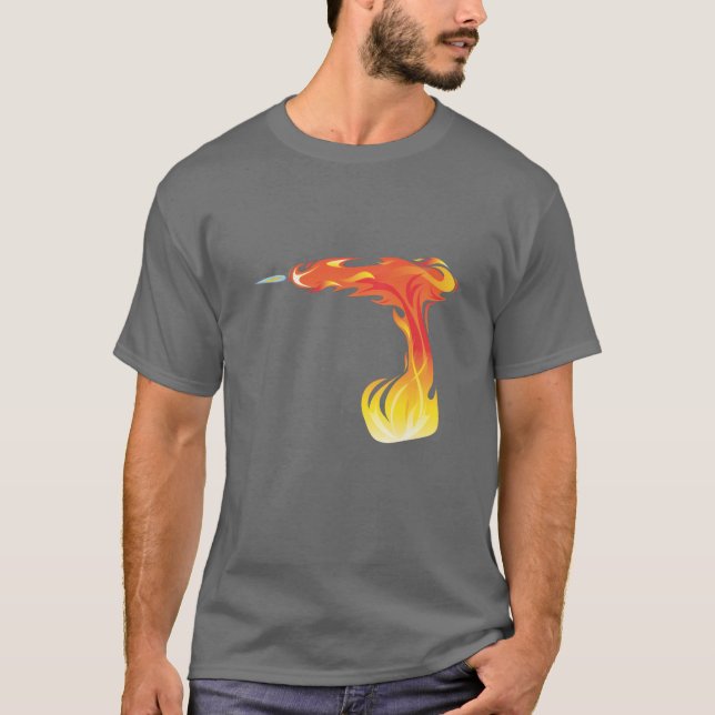 Camiseta Simulacro de incendio (Anverso)