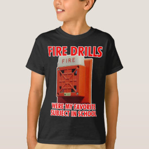 Camiseta Simulacros de incendio