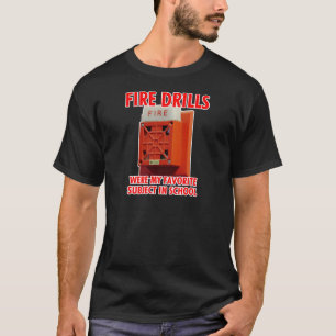 Camiseta Simulacros de incendio