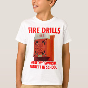 Camiseta Simulacros de incendio