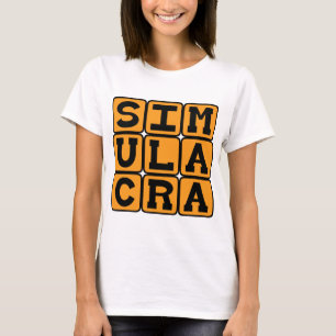Camiseta Simulacros, Representación de Algo