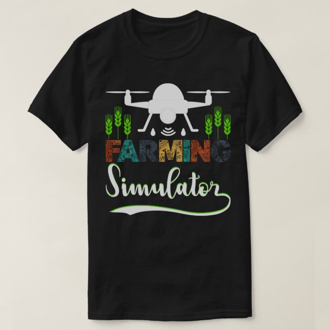 Camiseta Simulador de agricultura 22 (Diseño del anverso)