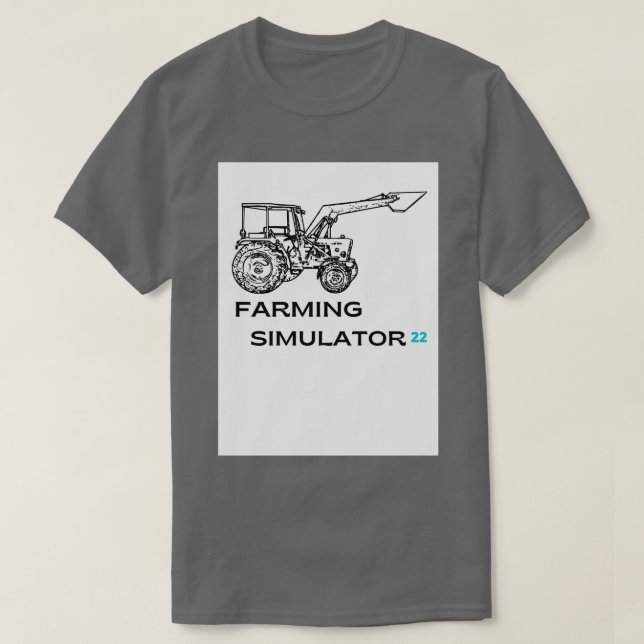 Camiseta Simulador de agricultura 22 Camiones Cadena de pro (Diseño del anverso)
