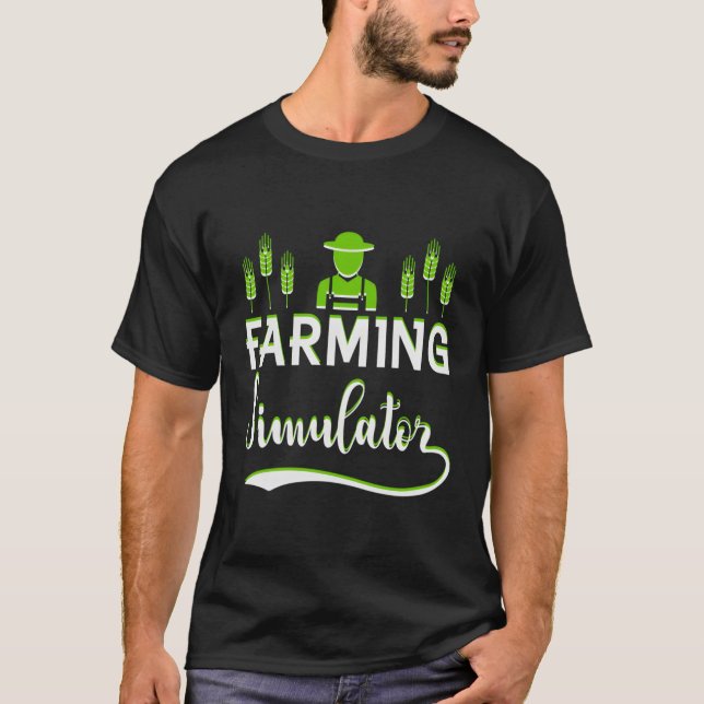 Camiseta Simulador de cultivo (Anverso)