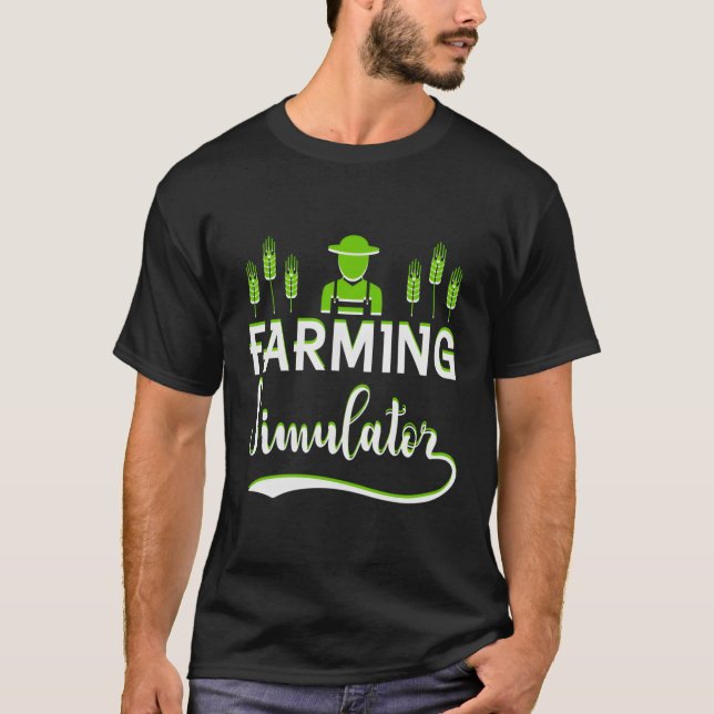 Camiseta Simulador de cultivo (Anverso)