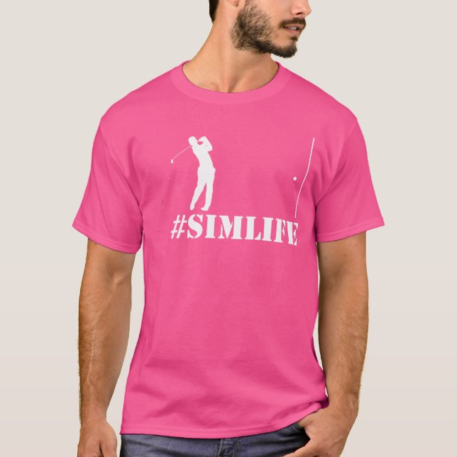 Camiseta Simulador de golf (Anverso)