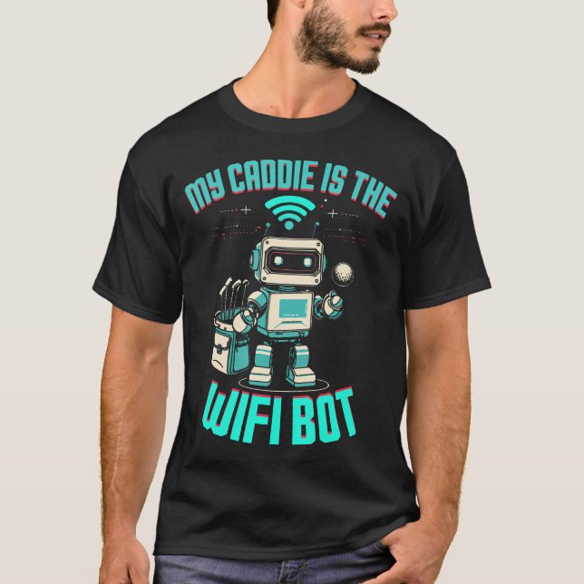 Camiseta Simulador de Golf Mi Caddie Es El Wifi (Anverso)