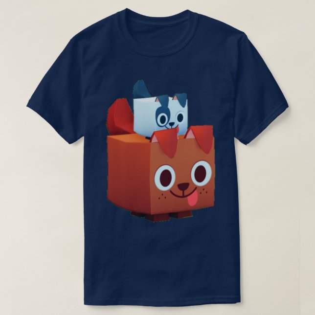 Camiseta simulador de mascota x 3 (Diseño del anverso)