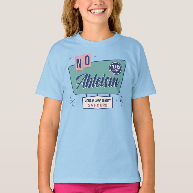 Camiseta Sin ableismo (Anverso)