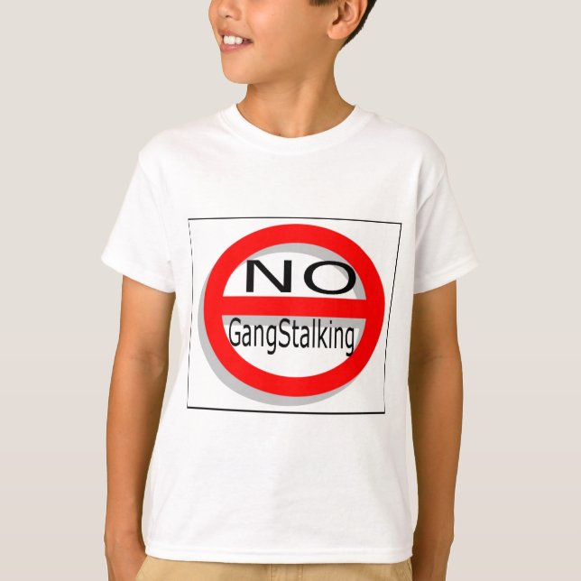 Camiseta Sin acoso angustioso (Anverso)