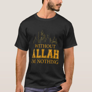 Camiseta Sin Alá no soy nada musulmán islámico