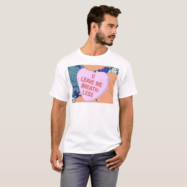 Camiseta Sin aliento (Anverso completo)