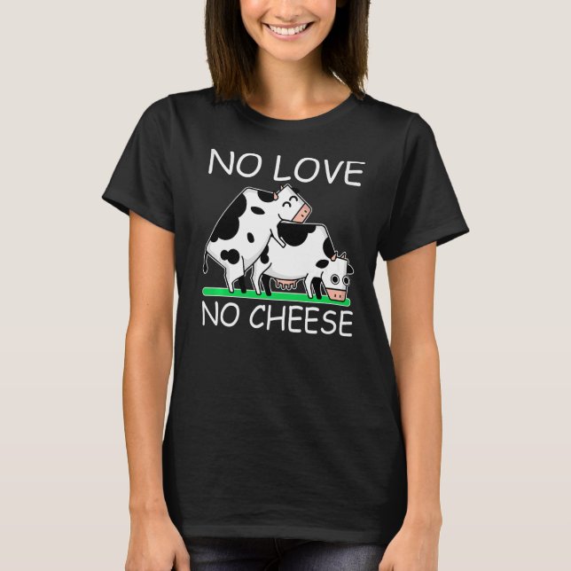 Camiseta Sin amor sin estilo de queso (Anverso)