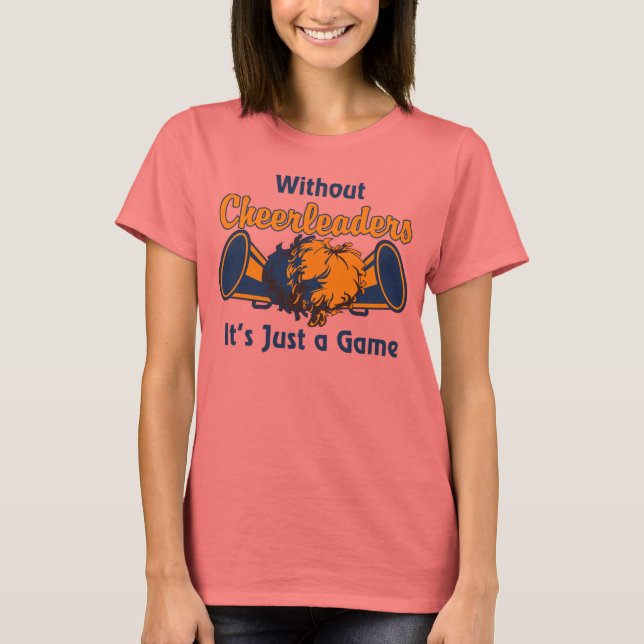 Camiseta Sin animadores, es sólo un juego (Anverso)