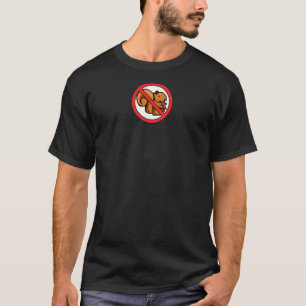 Camiseta Sin ardillas divertidas