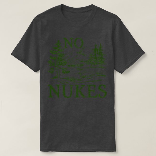Camiseta Sin armas nucleares (Diseño del anverso)