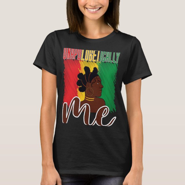 Camiseta Sin arrepentimiento Yo Bantu Kn de Bandera Verde A (Anverso)