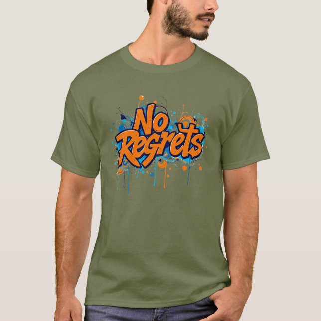 Camiseta "Sin arrepentimientos" (Anverso)