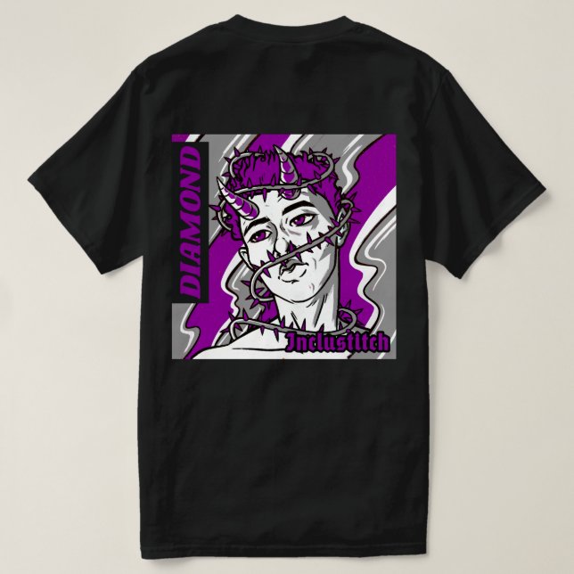Camiseta Sin asexuo o demisexual (Reverso del diseño)