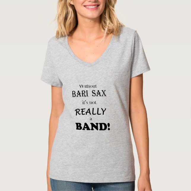 Camiseta Sin banda Bari Sax (Anverso)