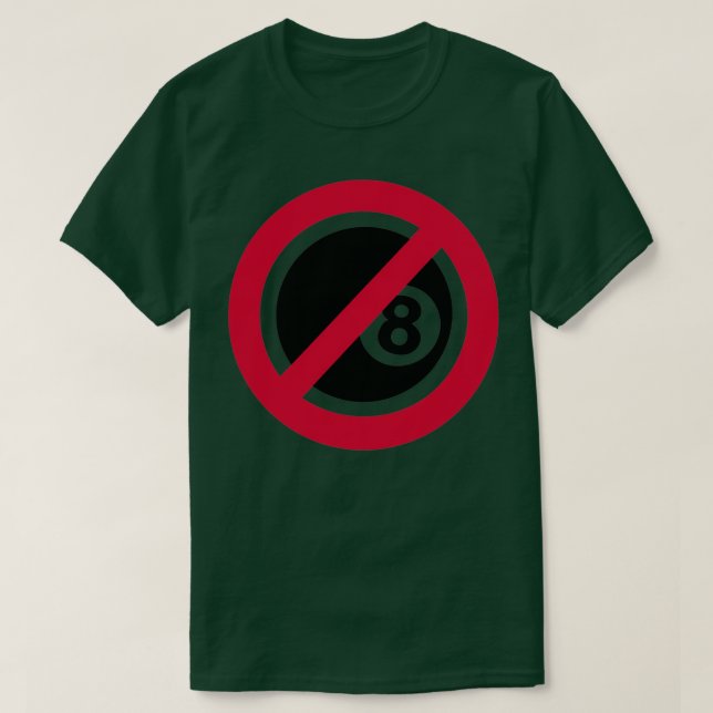 Camiseta Sin billar (Diseño del anverso)