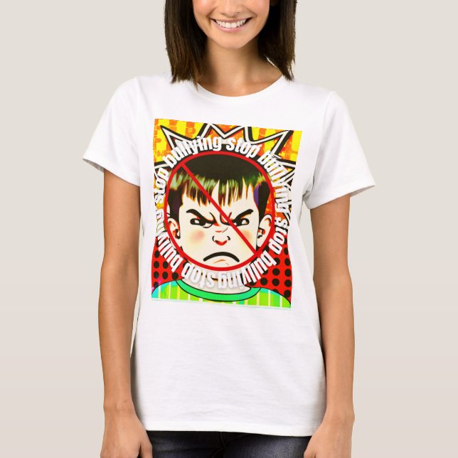 Camiseta Sin bullying (Anverso)