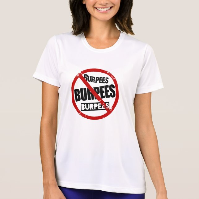 Camiseta Sin Burpees (Anverso)