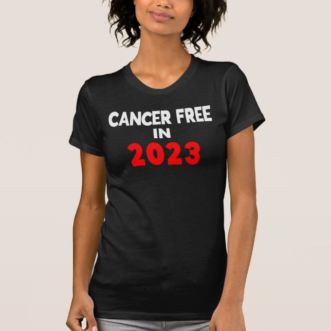 Camiseta Sin Cáncer En 2023 Sobreviviente De Cáncer (Anverso)