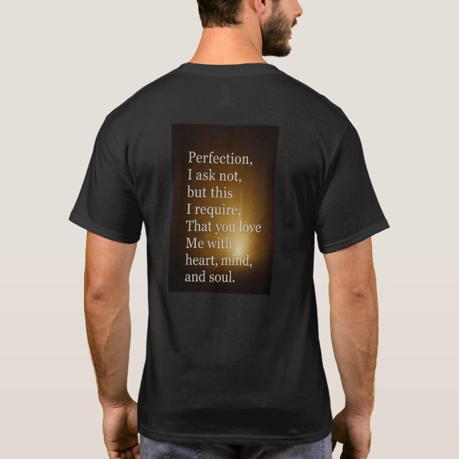Camiseta Sin carga - El Espíritu Santo Inspiró Tee (Reverso)