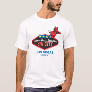 Camiseta Sin City Vegas T-Shirt