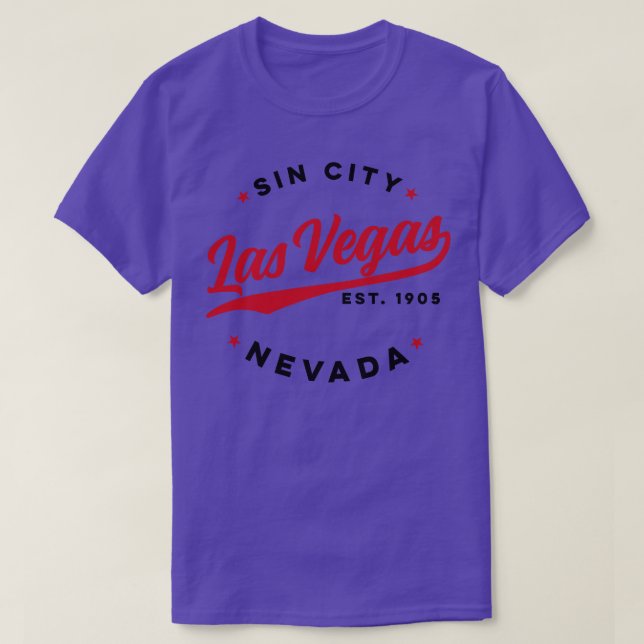 Camiseta Sin ciudad Las Vegas Nevada (Diseño del anverso)
