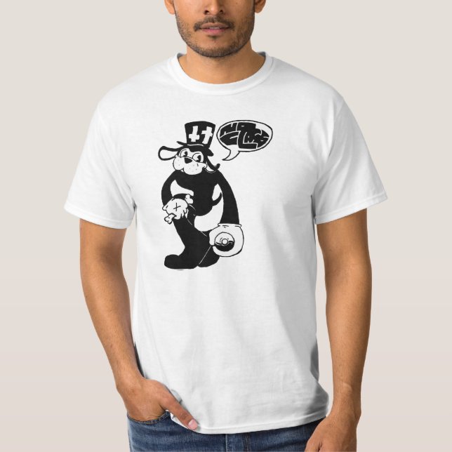 Camiseta Sin clase (blanco) (Anverso)