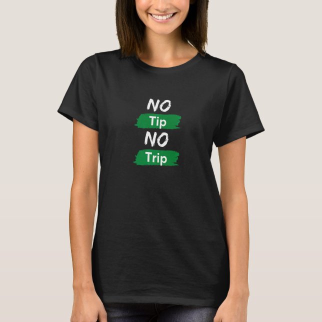 Camiseta Sin Consejo Sin Conductores De Entrega De Viaje Gi (Anverso)