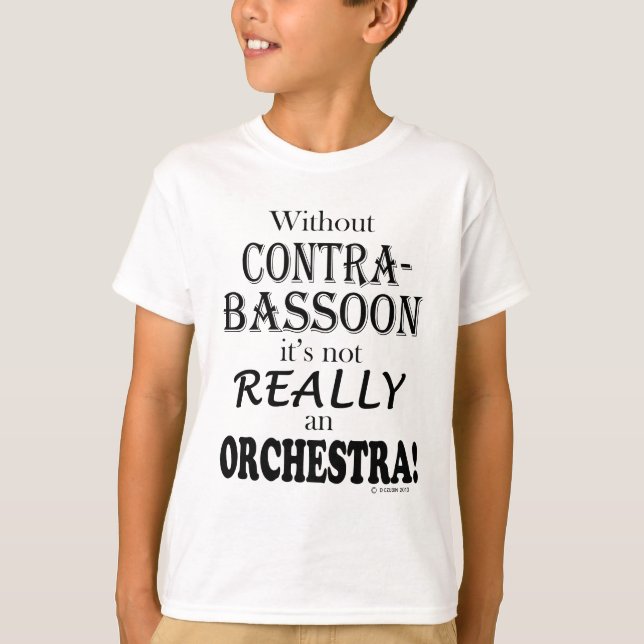 Camiseta Sin Contrabassoon - Orquesta (Anverso)