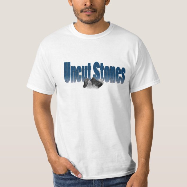 Camiseta sin cortar de las piedras (Anverso)