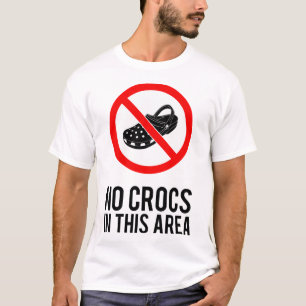 Camiseta Sin crocs