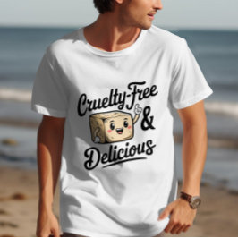 Camiseta Sin crueldad y delicioso