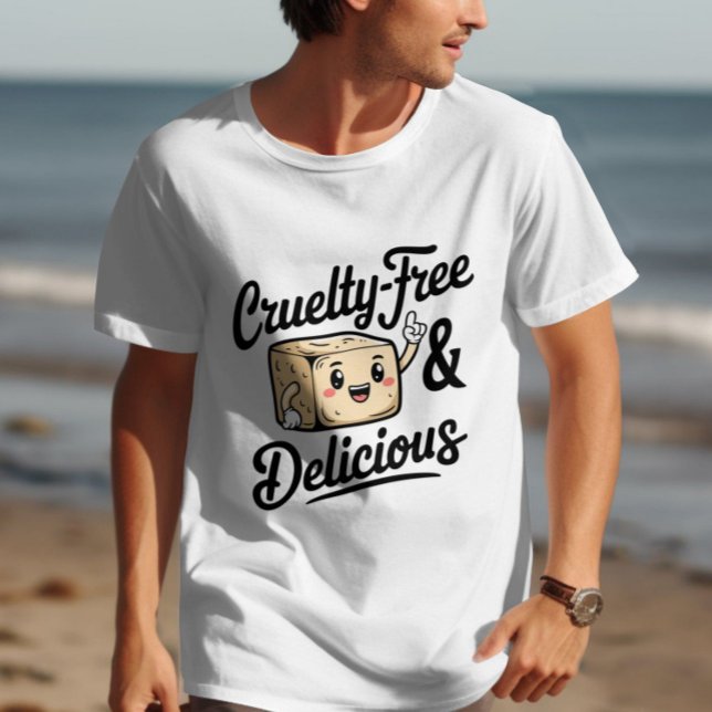 Camiseta Sin crueldad y delicioso (Subido por el creador)