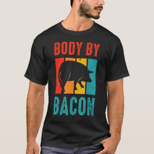Camiseta Sin Cuerpo De Carbohidratos Por Bacon Ketogenic Di