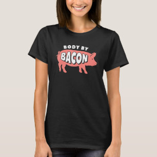 Camiseta Sin Cuerpo De Carbohidratos Por Bacon Ketogénico D