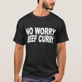 Camiseta sin curry de carne de res