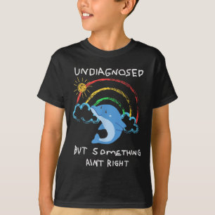 Camiseta Sin diagnosticar, pero con la pista a la derecha