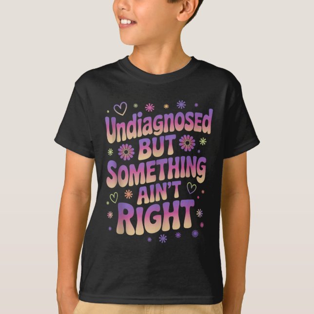 Camiseta Sin diagnosticar, pero con un hongo adecuado de sa (Anverso)