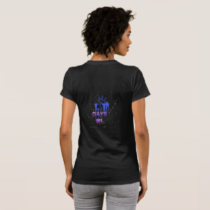 Camiseta Sin Días Libres Diseño de Tipografía Hustle Str
