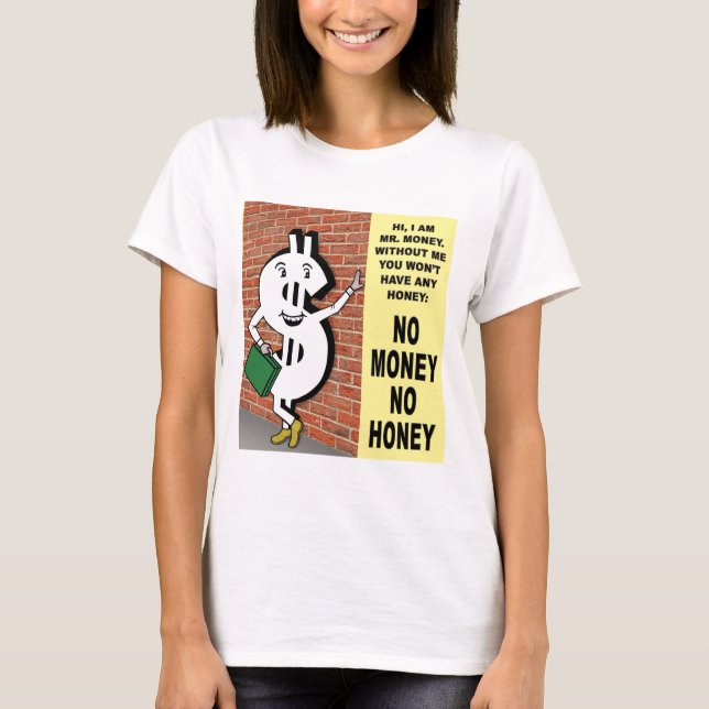 Camiseta Sin Dinero Sin Novia (Anverso)
